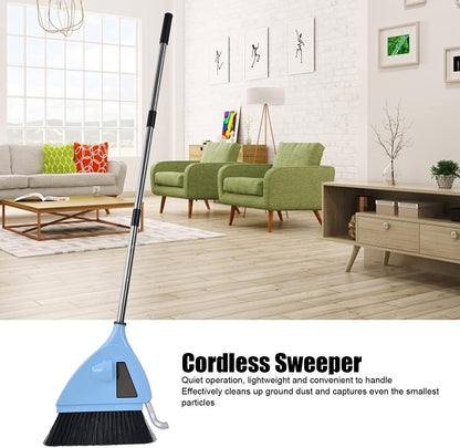 2 in 1 Vacuum Sweeper, USB Charging Cordless Vacuum Broom Cleaner for Household Bedroom